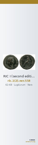 RIC I (second edition) Nero 558 — CANOA