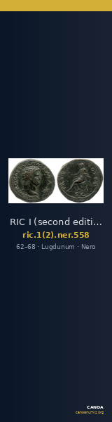 RIC I (second edition) Nero 558 — CANOA