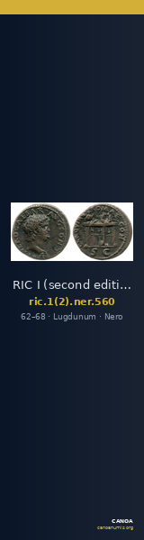 RIC I (second edition) Nero 560 — CANOA