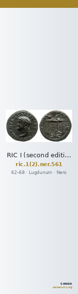 RIC I (second edition) Nero 561 — CANOA