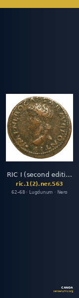 RIC I (second edition) Nero 563 — CANOA
