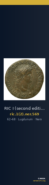 RIC I (second edition) Nero 569 — CANOA