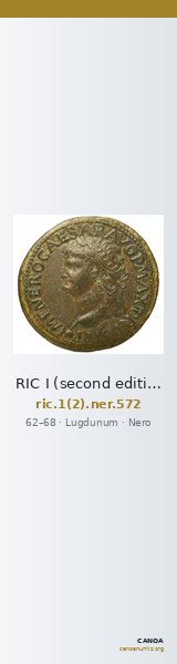 RIC I (second edition) Nero 572 — CANOA