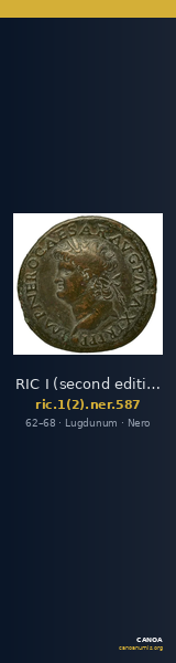 RIC I (second edition) Nero 587 — CANOA