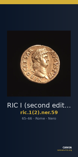 RIC I (second edition) Nero 59 — CANOA