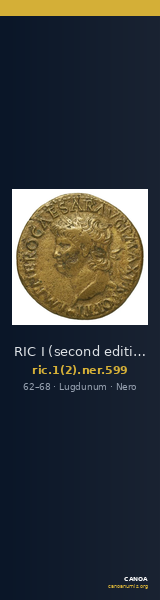 RIC I (second edition) Nero 599 — CANOA