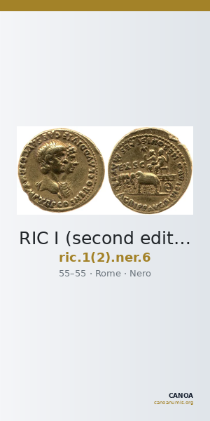 RIC I (second edition) Nero 6 — CANOA