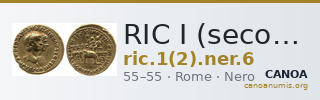 RIC I (second edition) Nero 6 — CANOA