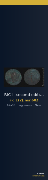 RIC I (second edition) Nero 602 — CANOA