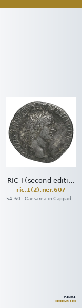 RIC I (second edition) Nero 607 — CANOA
