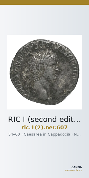 RIC I (second edition) Nero 607 — CANOA