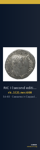 RIC I (second edition) Nero 608 — CANOA