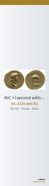 RIC I (second edition) Nero 61 — CANOA