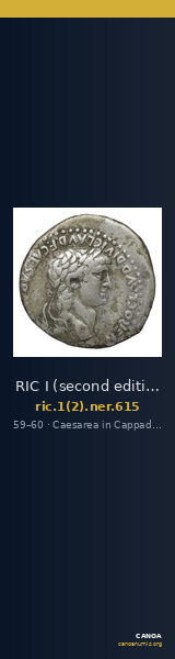 RIC I (second edition) Nero 615 — CANOA
