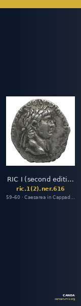 RIC I (second edition) Nero 616 — CANOA