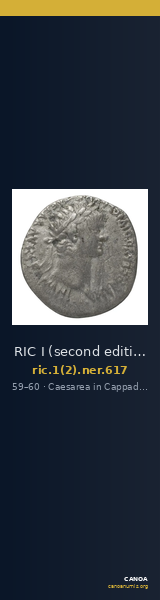 RIC I (second edition) Nero 617 — CANOA