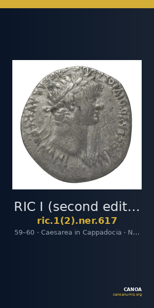 RIC I (second edition) Nero 617 — CANOA