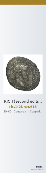 RIC I (second edition) Nero 618 — CANOA