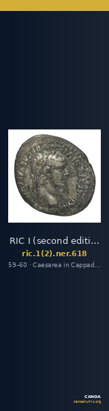 RIC I (second edition) Nero 618 — CANOA