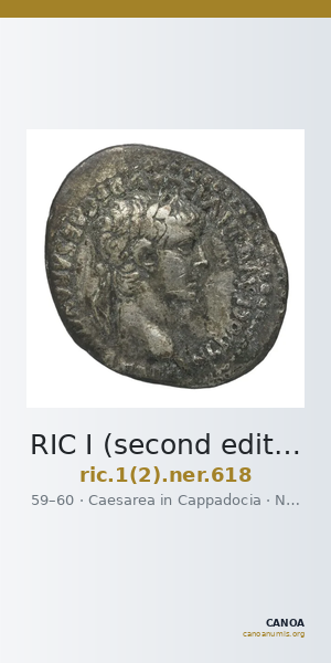 RIC I (second edition) Nero 618 — CANOA