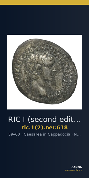 RIC I (second edition) Nero 618 — CANOA