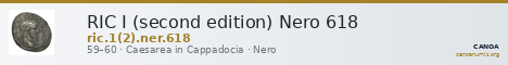 RIC I (second edition) Nero 618 — CANOA