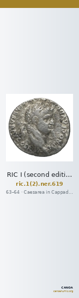 RIC I (second edition) Nero 619 — CANOA