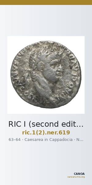 RIC I (second edition) Nero 619 — CANOA