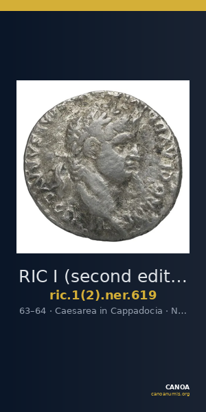 RIC I (second edition) Nero 619 — CANOA