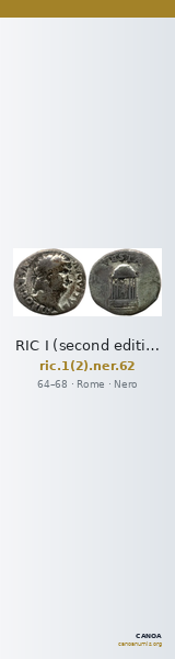 RIC I (second edition) Nero 62 — CANOA
