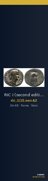 RIC I (second edition) Nero 62 — CANOA