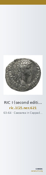 RIC I (second edition) Nero 621 — CANOA