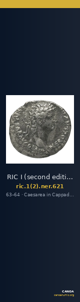 RIC I (second edition) Nero 621 — CANOA