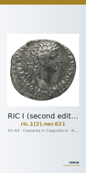 RIC I (second edition) Nero 621 — CANOA