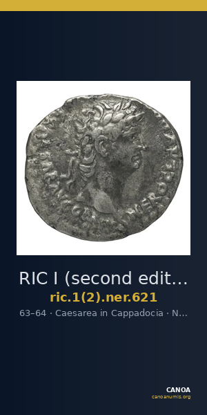 RIC I (second edition) Nero 621 — CANOA