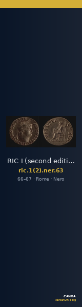 RIC I (second edition) Nero 63 — CANOA