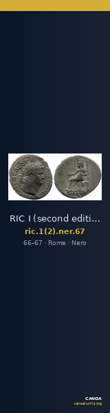 RIC I (second edition) Nero 67 — CANOA