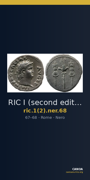 RIC I (second edition) Nero 68 — CANOA