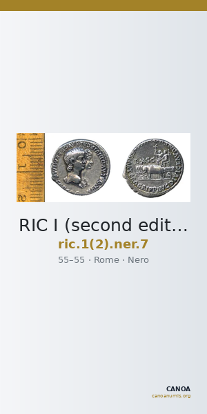 RIC I (second edition) Nero 7 — CANOA