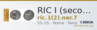 RIC I (second edition) Nero 7 — CANOA