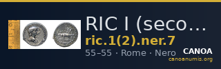 RIC I (second edition) Nero 7 — CANOA