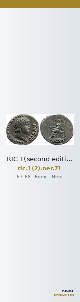 RIC I (second edition) Nero 71 — CANOA