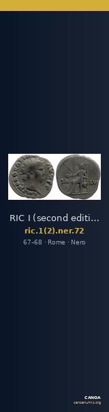 RIC I (second edition) Nero 72 — CANOA