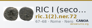 RIC I (second edition) Nero 72 — CANOA