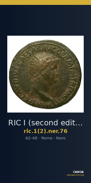 RIC I (second edition) Nero 76 — CANOA