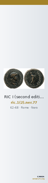RIC I (second edition) Nero 77 — CANOA