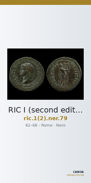RIC I (second edition) Nero 79 — CANOA