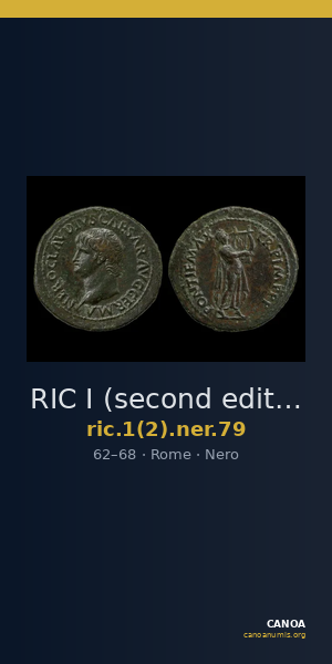 RIC I (second edition) Nero 79 — CANOA