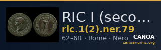 RIC I (second edition) Nero 79 — CANOA