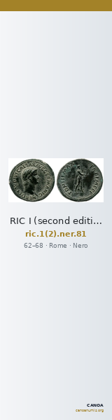 RIC I (second edition) Nero 81 — CANOA